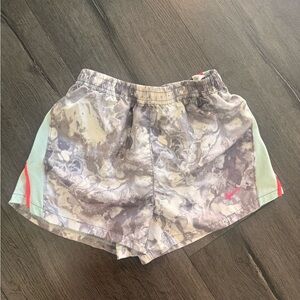 Nike kids dri fit tempo Marble Patterned Athletic Shorts